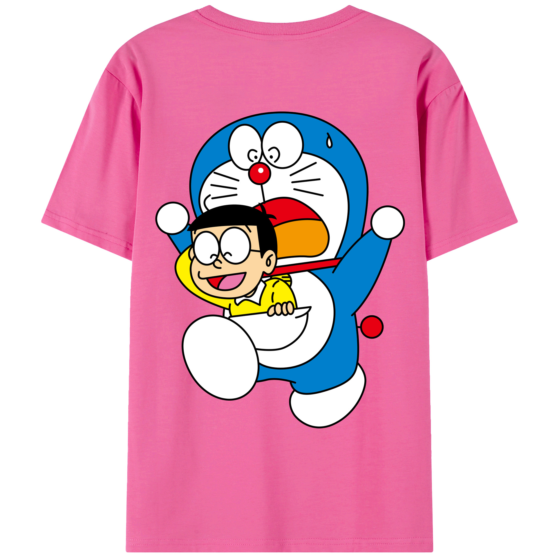 （画像用） ドラえもん Doraemon レディース半袖Tシャツ(バックプリント)